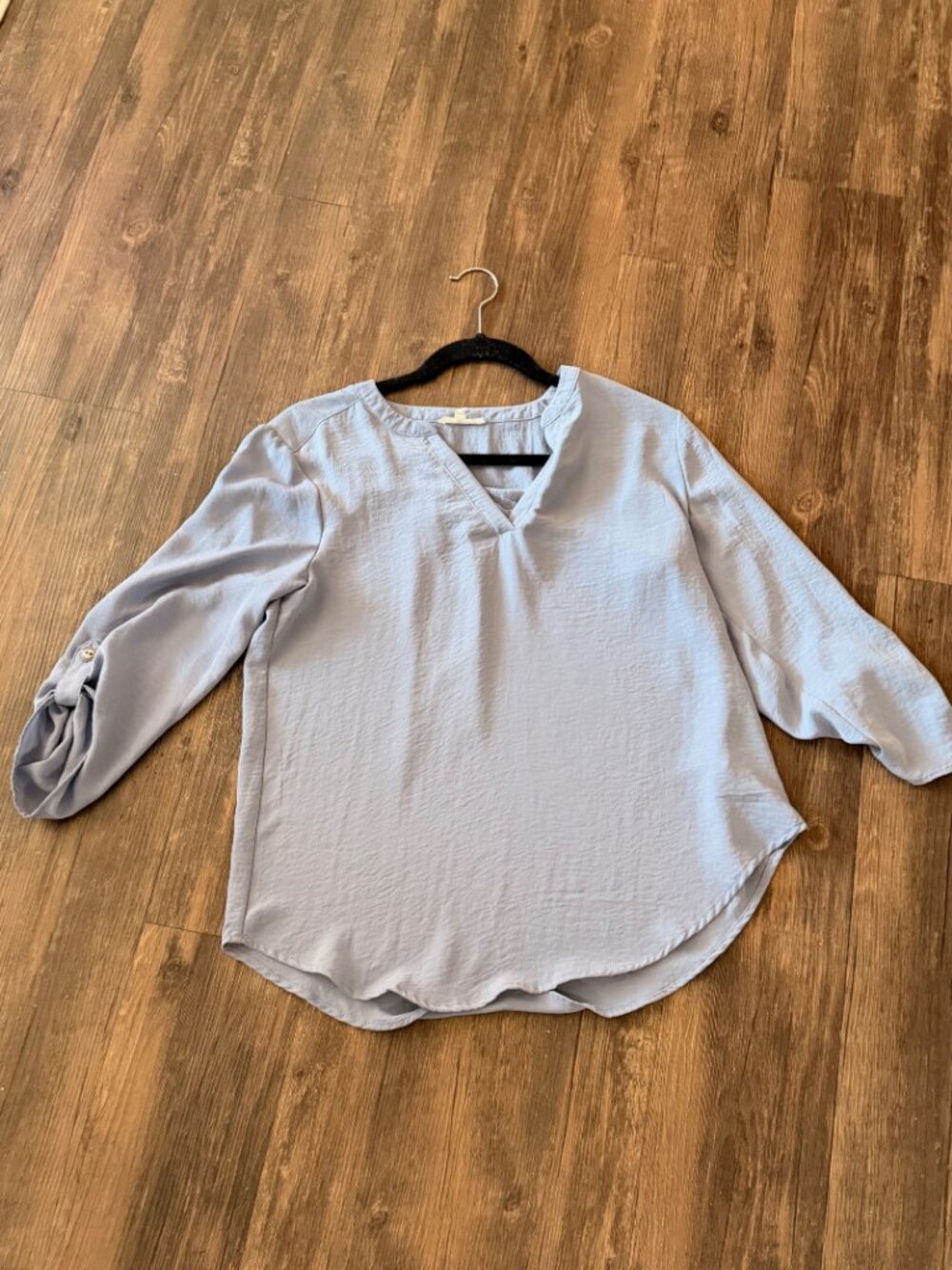 Maurices Light blue blouse size small